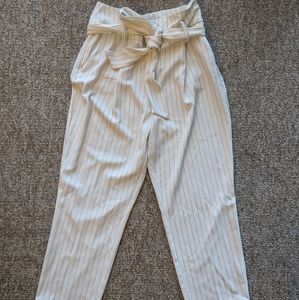 NWOT Rachel Zoe pinstripe cropped pants